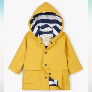 Hatley Yellow Hooded Raincoat Size 12-18 Months